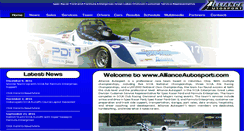 Desktop Screenshot of allianceautosport.com